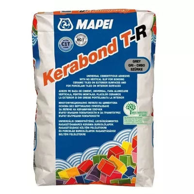 ADEZIV GRESIE SI FAIANTA MAPEI KERABOND T-R GRI 25 KG