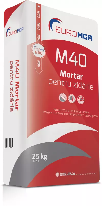 MORTAR PENTRU ZIDARIE M40 EUROMGA 30KG