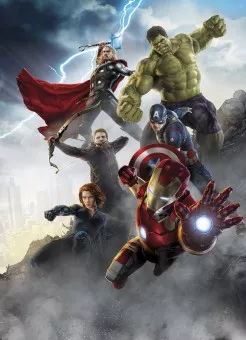 FOTOTAPET MARVEL 4-458 AVENGERS AGE OF ULTRON 184 X 254 CM