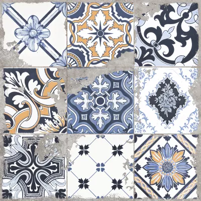 GRESIE GOLDEN TILE LIMESTONE VINTAGE MIX 600 X 600 mm (23B540)