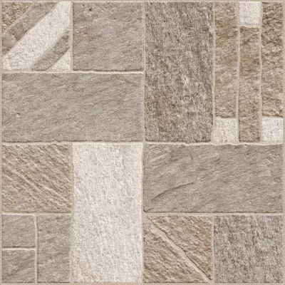 GRESIE GOLDEN TILE MISTO MATTONE BROWN 400 x 400 (3F7830)