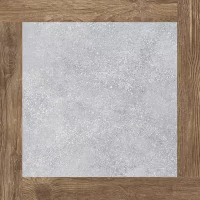 GRESIE GOLDEN TILE CONCRETE&WOOD MATT GREY  607 X 607 mm G92510