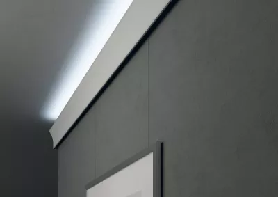 LED SYSTEM SET 3 BAGHETA DECORATIVA SI DE ILUMINAT VIDELLA CU LUMINA RECE