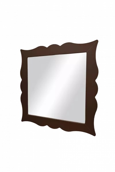 OGLINDA DIN METAL BRUN ISABELINO 80X80 CM