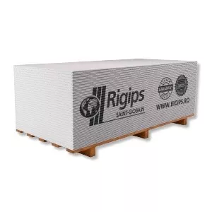 PLACA DIN GIPS-CARTON RIGIPS RB 12,5MM * 1200 MM * 2600 MM