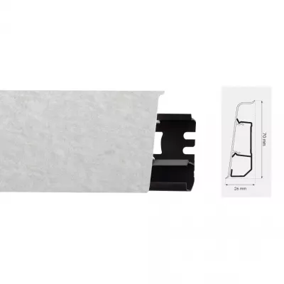PLINTA DIN PVC ARBITON INDO LM70 134 STEJAR CAMBRIDGE