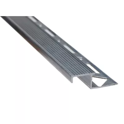 PROFIL TREAPTA DREPT ARGINTIU S58 2.5M