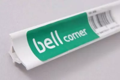 PROFIL BELL CORNER PVC 19x2500 MM ALB