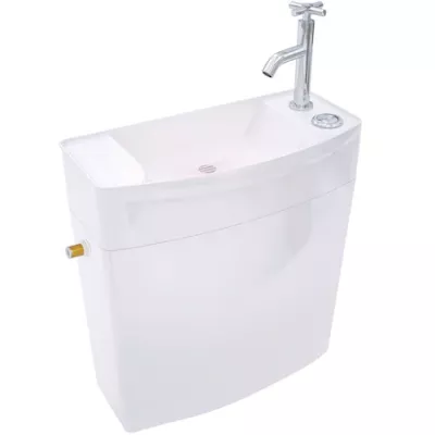 REZERVOR WC CU LAVOAR INCORPORAT SI BATERIE WIRQUIN ISEO 50950172 3-6L 