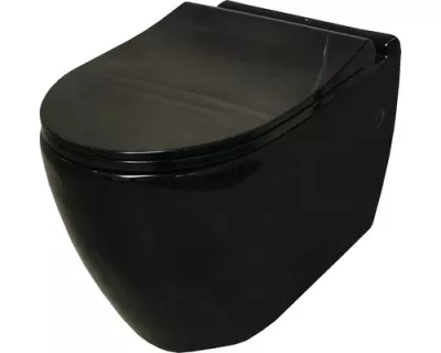VAS WC SUSPENDAT NEGRU SANOTECHNIK UNO GB100