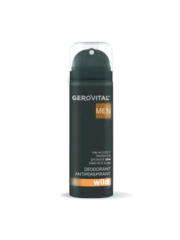             Gerovital Men ,Deodorant antiperspirant wild 150ml
