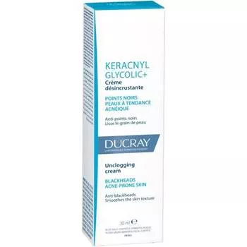  Ducray Keracnyl glycolic+anti-acnee 30ml
