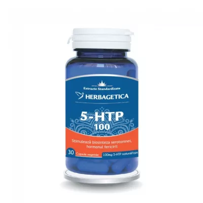 5 HTP 100 30 capsule, Herbagetica