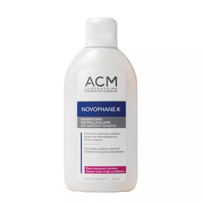 ACM Novophane K Șampon anti-mătreață, 300 ml