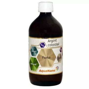 Argint coloidal Forte 30 ppm, 480 ml, Aghoras Invent