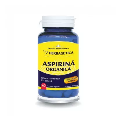 Aspirina organica
60 capsule