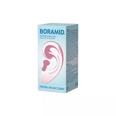 Boramid soluție auriculară, 10 ml, Biofarm