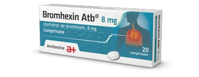 Bromhexin 8mg, 20 comprimate,  Antibiotice