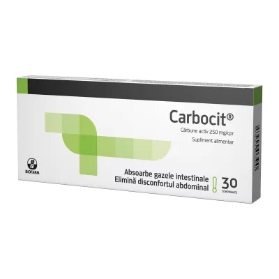 Carbocit, 30 comprimate, Biofarm