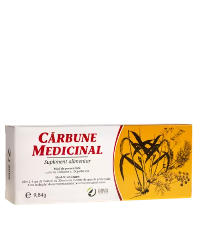 Carbune medicinal 30cps 