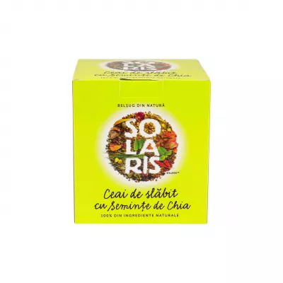 Ceai de slăbit cu seminte de chia 40g Solaris