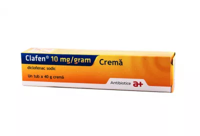 Clafen® 10 mg/gram, crema 40g, Antibiotice