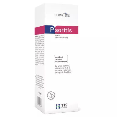 Dermotis Psoritis lapte restructurant, 100 ml, Tis