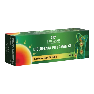 Diclofenac Fiterman, gel, 50g