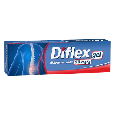 Diflex 50 mg/g, 50g gel