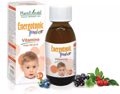 Energotonic Junior Vitamine, sirop, 125ml, PlantExtrakt