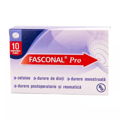 Fasconal Pro, 10 comprimate, Gedeon Richter