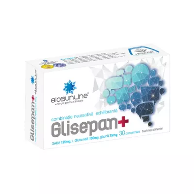 Glisepan+, 30 comprimate, Helcor