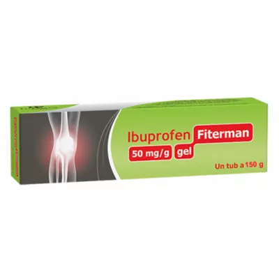 Ibuprofen Fiterman, 50mg/g, gel, 150g