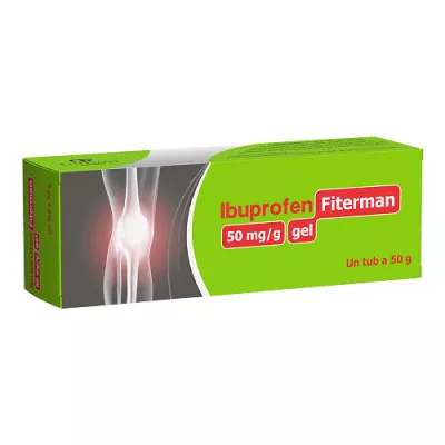 Ibuprofen Fiterman, 50mg/g, gel, 50g