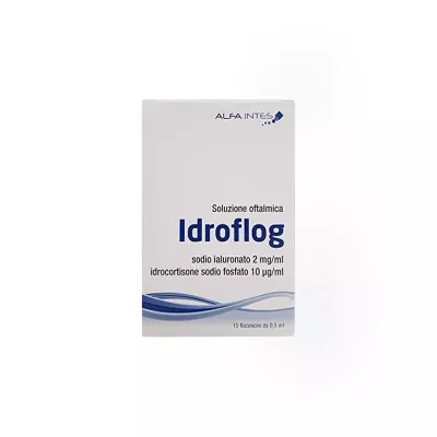 Idroflog solutie oftalmica 15 x 0,5 ml, Alfa Intes