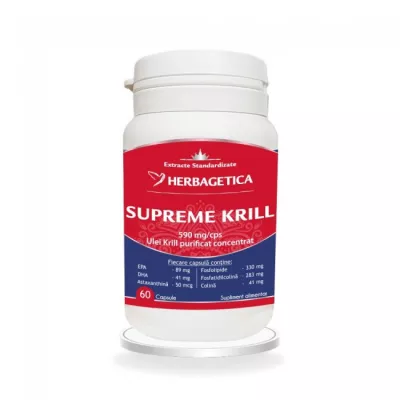 Krill oil supreme omega 3
60 capsule