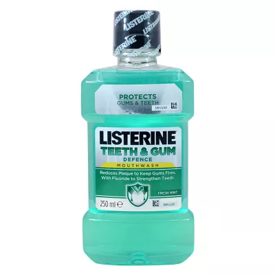 Listerine apă de gură teeth&gum defence 250ml, Listerine
