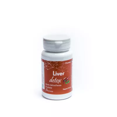 Liver detox, 30 comprimate, Pharmex