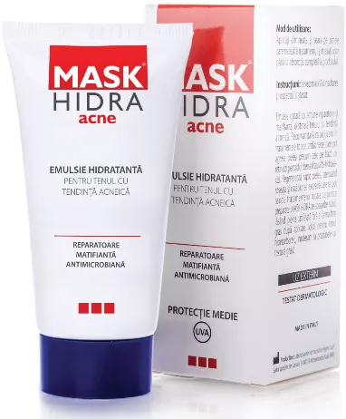 MASK® Hidra emulsie hidratantă pentru tenul gras, sensibil 50 ml