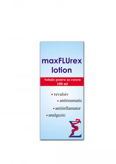 MaxFLUrex, loțiune pentru frecție, 100ml, Elidor