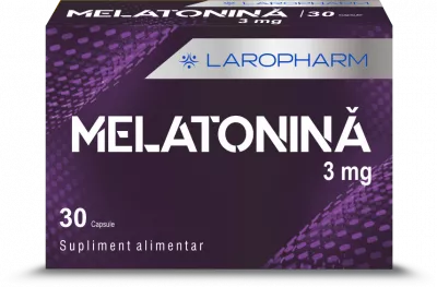 Melatonina 3mg, 30 capsule