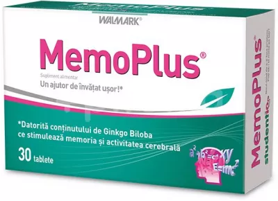 MemoPlus, 30 tablete, Walmark