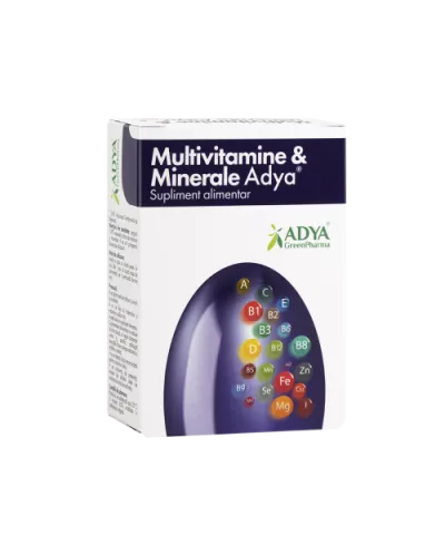 Multivitamine & Minerale, 30 capsule gelatinoase moi