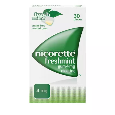 Nicorette® freshfruit 4 mg, Gumă Medicamentoasă Masticabilă