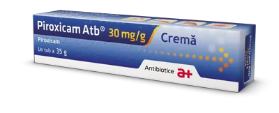 Piroxicam crema 30 mg/g, tub 35 g, Antibiotice