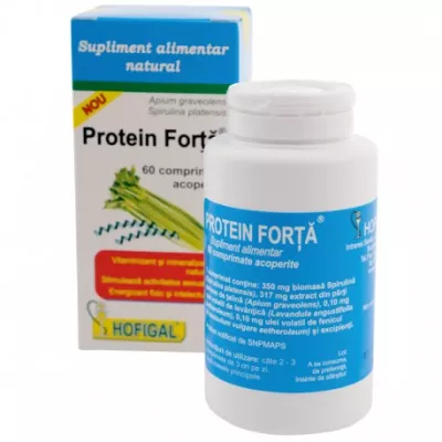 Protein Forță, 60 comprimate, Hofigal