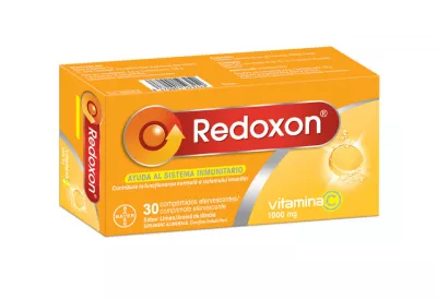 Redoxon Vitamina C 1000mg lămâie, 30 comprimate efervescente