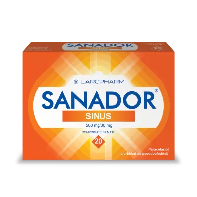 Sanador Sinus, 20 comprimate