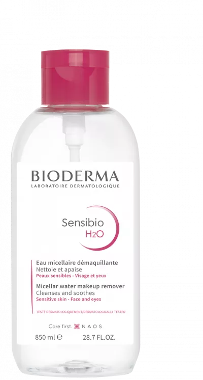 Sensibio H2O, flacon cu pompă 850ml, Bioderma