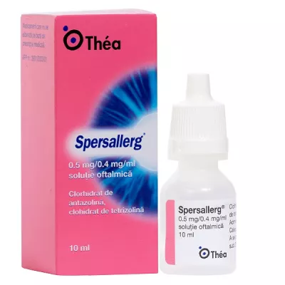 Spersallerg, 0.5mg/0.4mg/ml, soluție oftalmică, 10ml, Thea